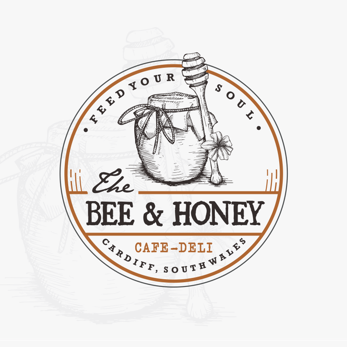 Rustic Logo - Design A Rustic Quirky Logo For A Cafe Deli Called The Bee & Honey