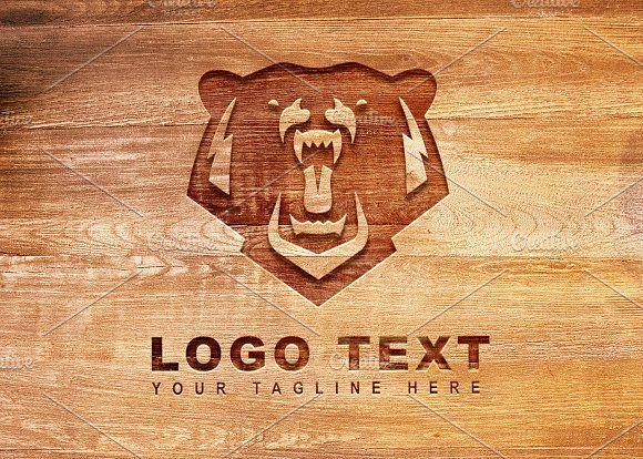 Rustic Logo - Bear Rustic Logo & Mock-Up - Vector ~ Logo Templates ~ Creative Market