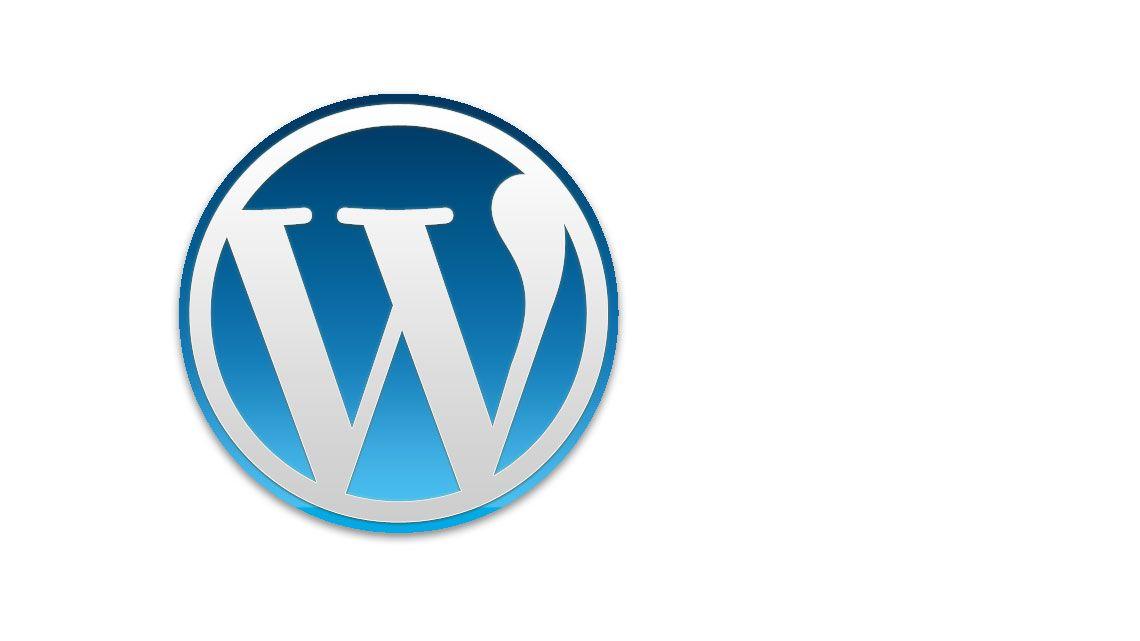 Blue and White w Logo - Wordpress Custom Development