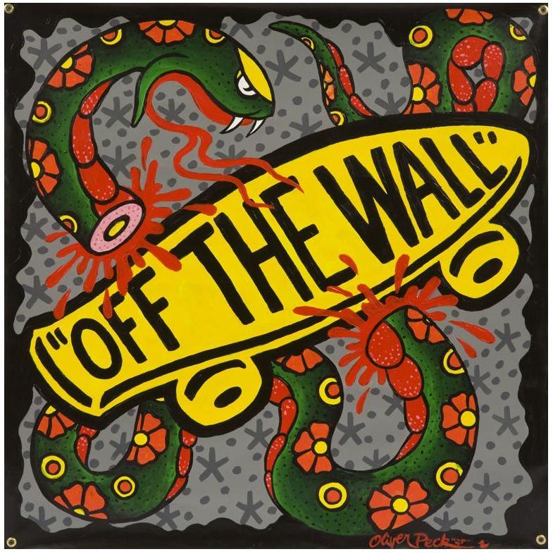 Graffiti Vans Logo - Off The Wall | SB77
