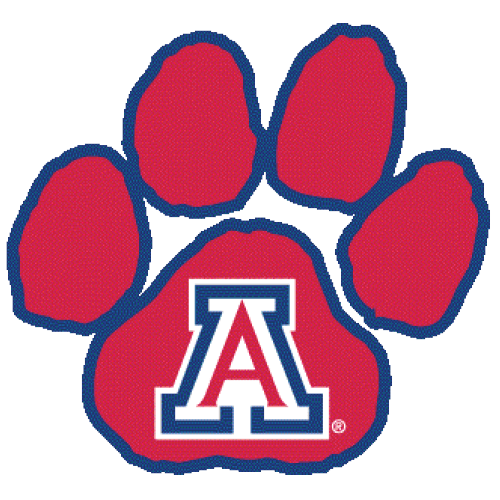 U of a Logo - logo_-University-of-Arizona-Wildcats-Red-A-Paw-Print - Fanapeel