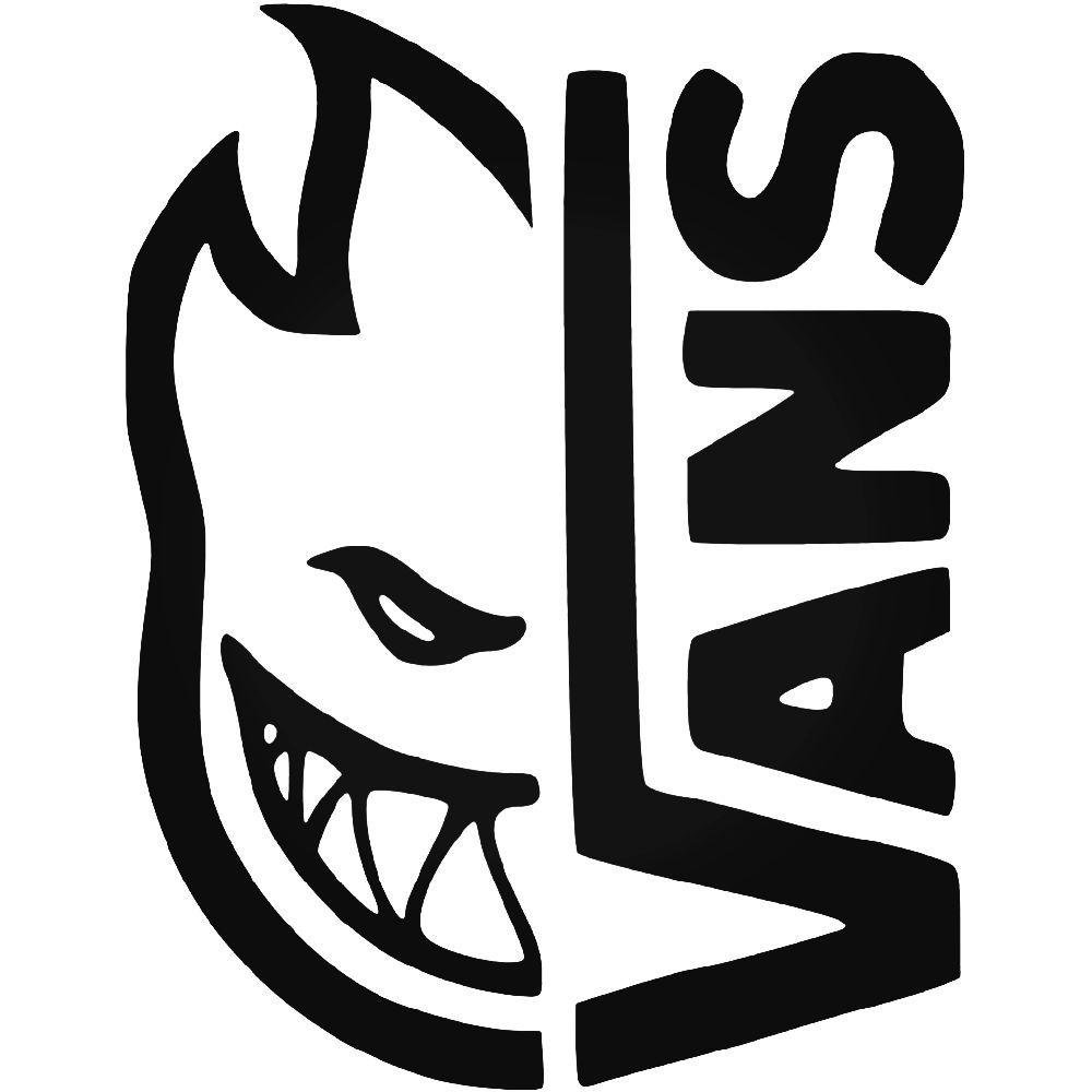 Graffiti Vans Logo - Vans X Spitfire Logo Vinyl Decal Sticker in 2019 | Aftermarket ...