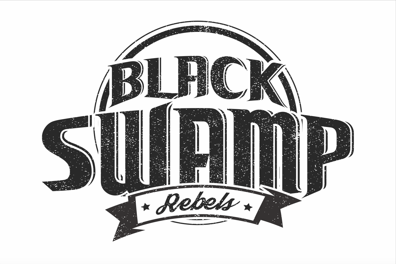 Black White Rebels Logo - Black Swamp Rebels Distillery