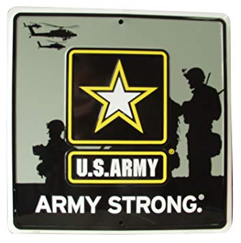 Soldiers Army Strong Logo - Amazon.com : S&D US Army Soldier Army Strong Metal Sign, 12 by 12 ...