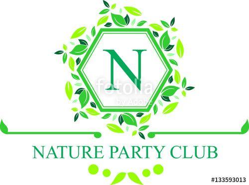 Green Polygon Logo - nature emblem polygon logo