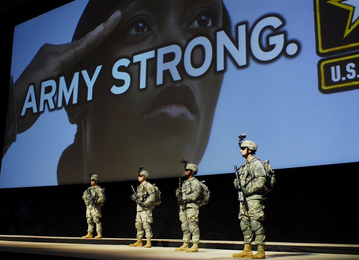 Soldiers Army Strong Logo - SMA: The 'Army Strong' slogan may not be long for this world