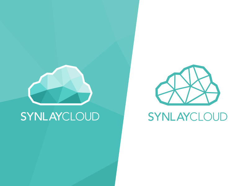 Green Polygon Logo - Synlay Cloud Logo by Julius Koroll | Dribbble | Dribbble