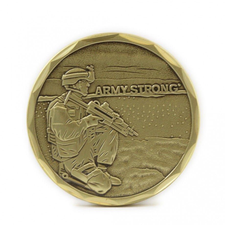 Soldiers Army Strong Logo - Army Soldier Coin Army Strong Logo