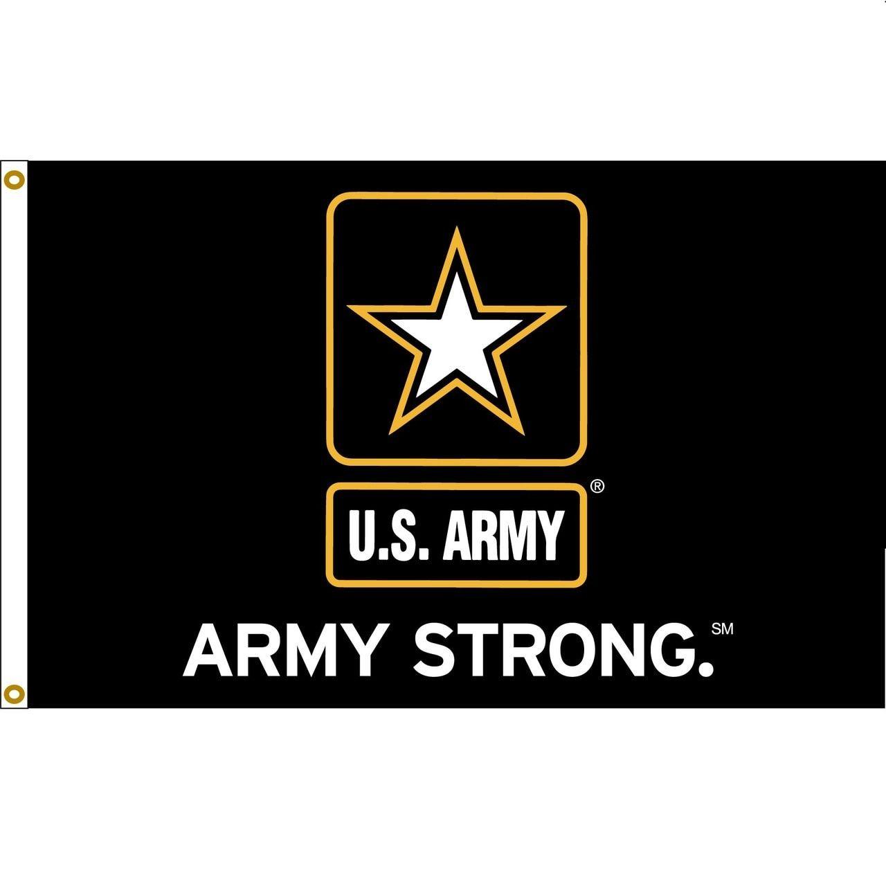 Soldiers Army Strong Logo - Army Strong Flag