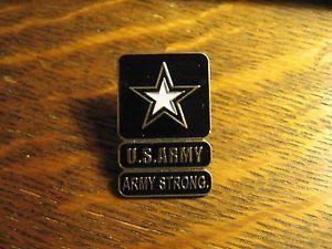 Soldiers Army Strong Logo - U.S. Army Pin - United States USA Military Soldier Army Strong Gold ...