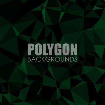 Green Polygon Logo - Green Polygon PNG Image. Vectors and PSD Files