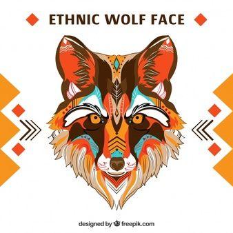 Orange Wolf Logo - Wolf Vectors, Photo and PSD files