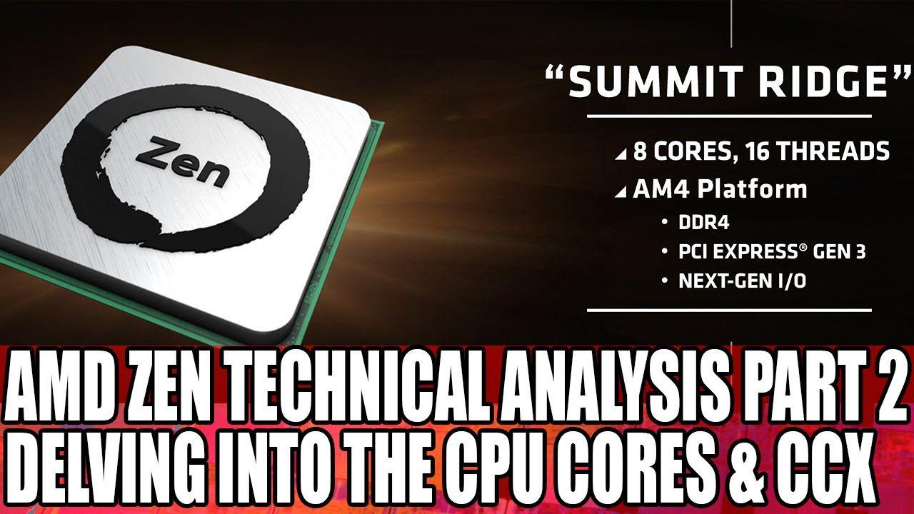 Zen AMD Logo - AMD Ryzen / Zen Processor Technical Analysis | Examining The CPU ...