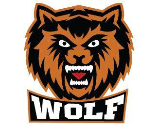 Orange Wolf Logo - WOLF LOGO Designed by arishu | BrandCrowd