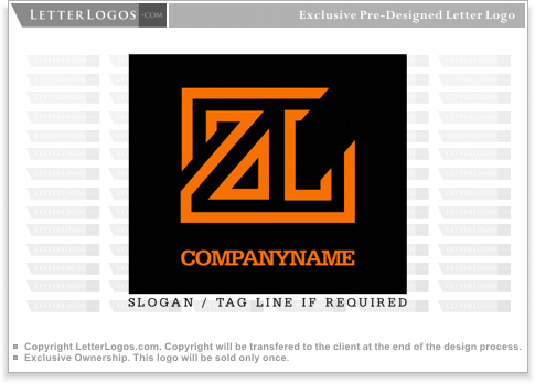 ZL Logo - LetterLogos.com - Letter ZL Logo ( z-logo-16 )