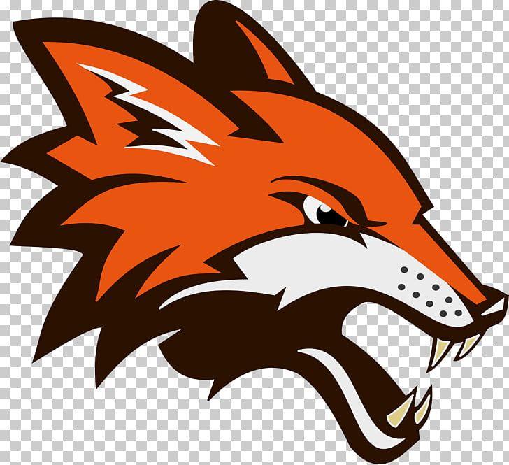 Orange Wolf Logo - Red fox Logo , Angry Eyebrows s, orange and white wolf logo PNG ...