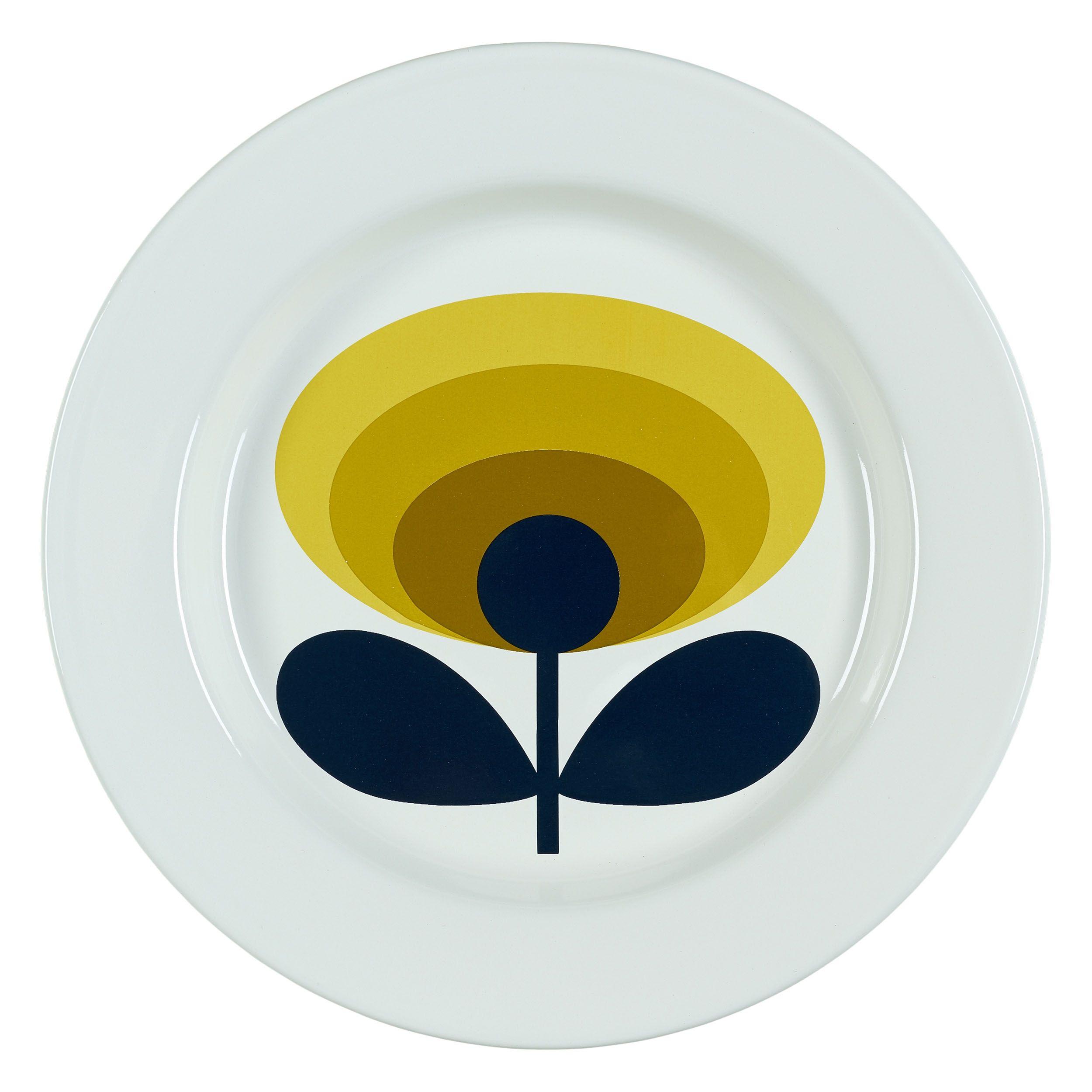 70s Flower Logo - Enamel Plate 70s Flower Oval Dandelion 24cm and Wolf Website