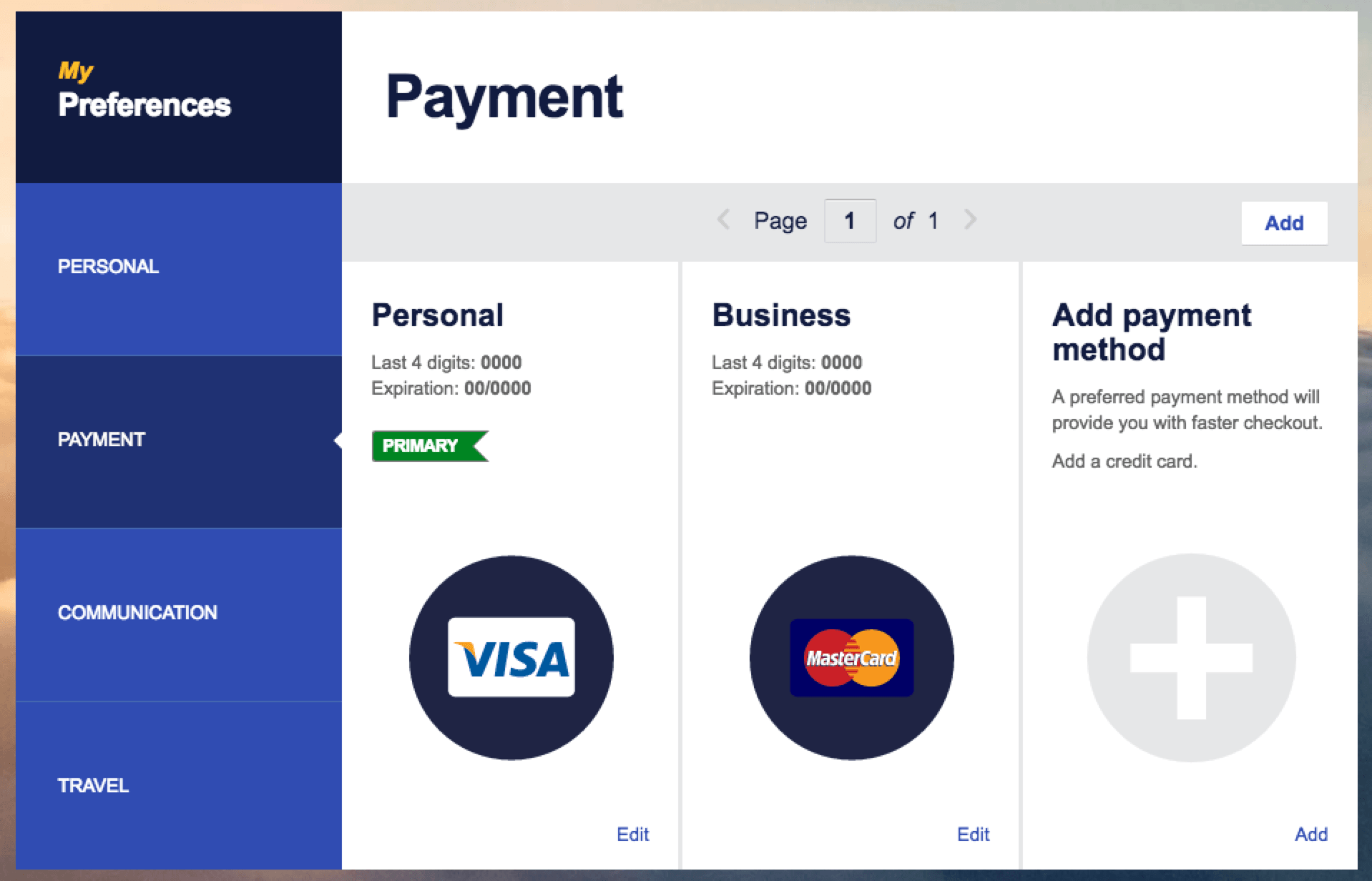 Charge Card Company Logo - A UX analysis of 22 credit card UIs | Mike Knoop