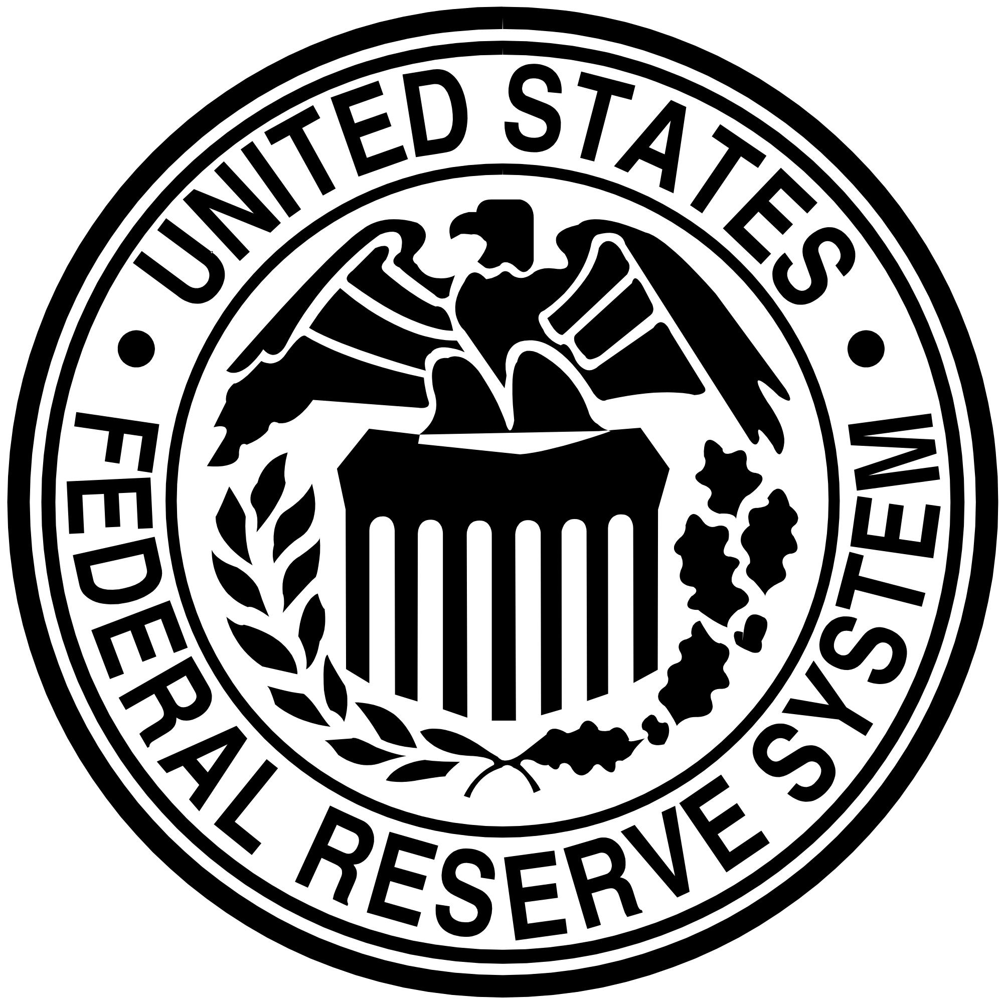 Fed Logo - Seal of the United States Federal Reserve System.svg