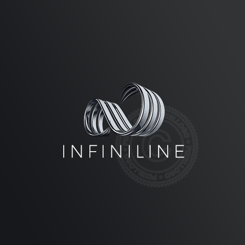 Infinity Logo - Infinity logo - Cool 3D Infinity logo | Pixellogo