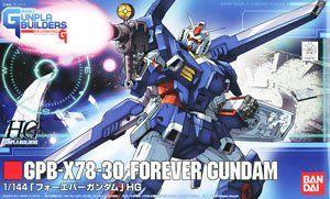 Gundam HG Logo - GPB X78 30 Forever Gundam (HG) (Gundam Model Kits)