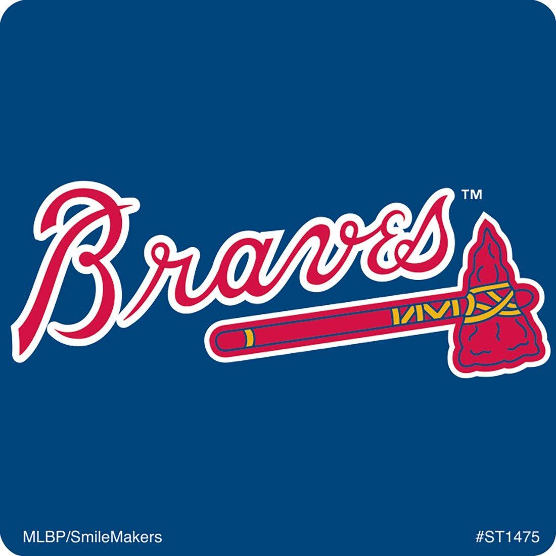 Atlanta Braves Logo - Atlanta Braves Logo Stickers - Stickers from SmileMakers