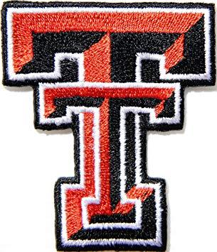 Red Riders Logo - TEXAS TECH Red Riders NCAA University Club Logo Sign Patch Iron
