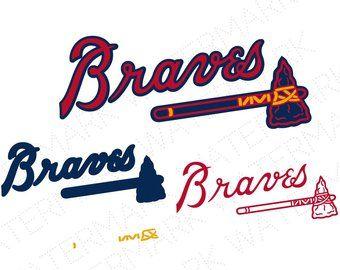Braves Logo - Atlanta braves logo | Etsy