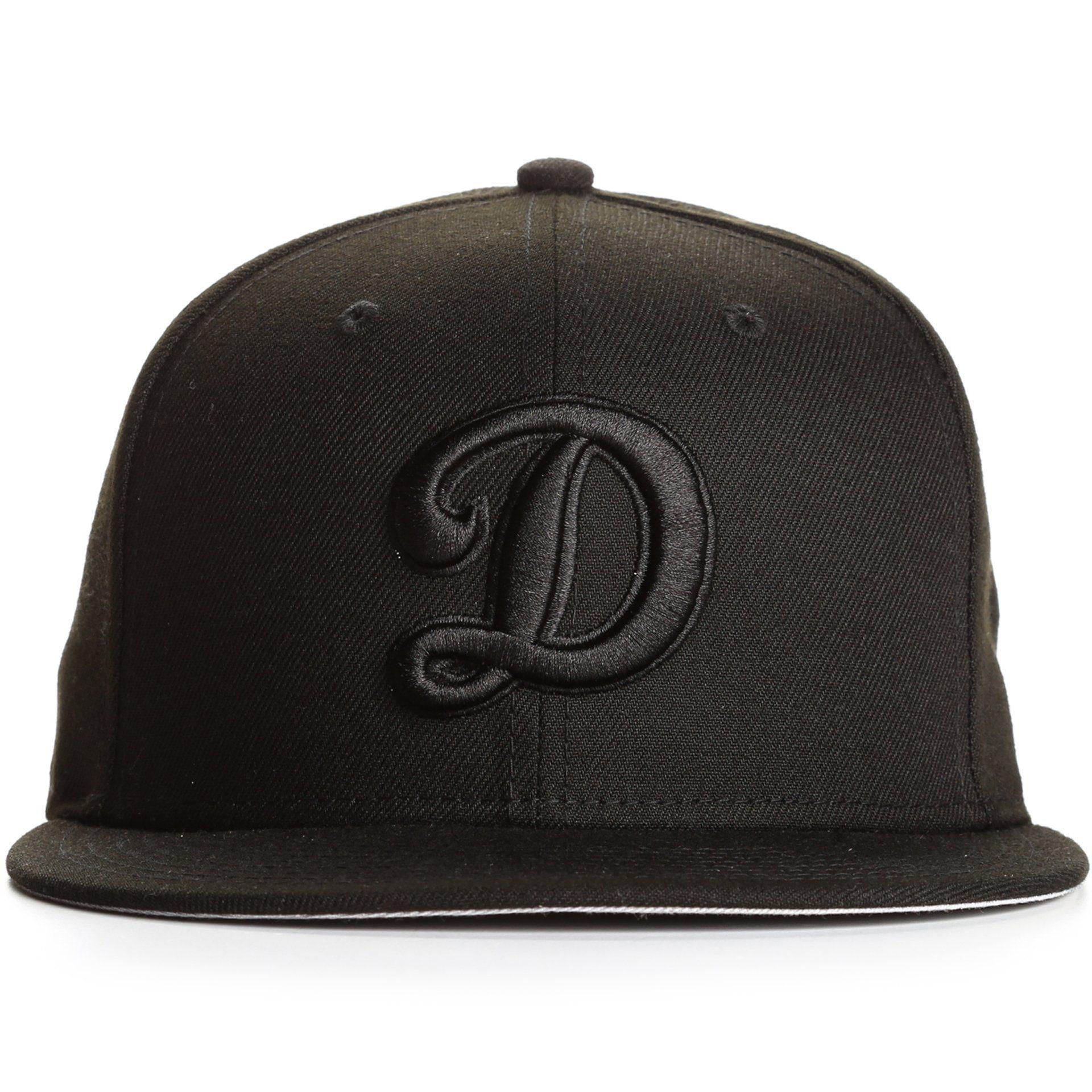 Dodgers D- Logo - New Era 9Fifty Los Angeles Dodgers D Logo Basic Snapback - Blackout ...