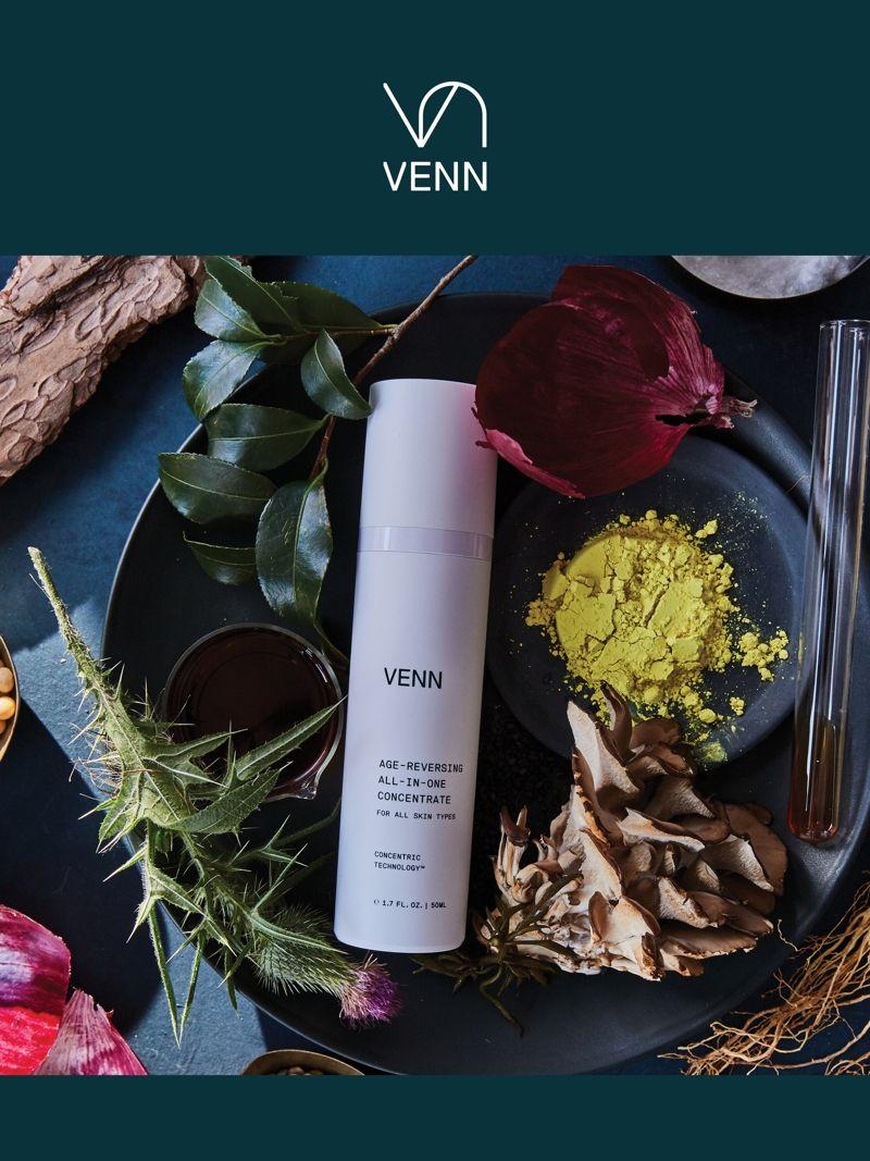 US-based Personal Care Manufacturer Logo - Venn Skincare Partners With Asia Seed Co On Vegetable Based Skin