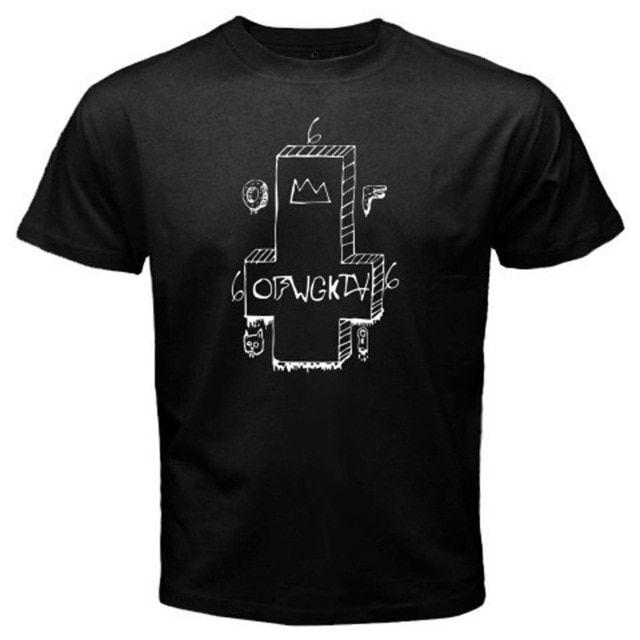 Odd Future Cross Logo - Short Sleeve Cotton T Shirts Man Clothing Ofwgkta Cross Logo