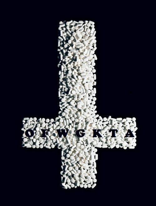 Odd Future Cross Logo - OFWGKTA upside down cross ~ pills | kipple | Pinterest | Upside down ...