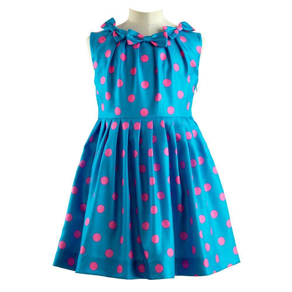 Blue and Pink Dot Logo - Rachel Riley Polka Dot Dress Blue & Pink - Girls from Designer ...