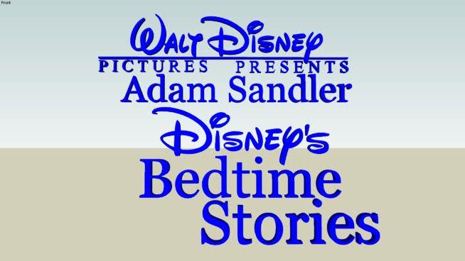 Walt Disney Pictures Presents Logo - Walt Disney Picture Presents Disney's Bedtime Stories LogoD