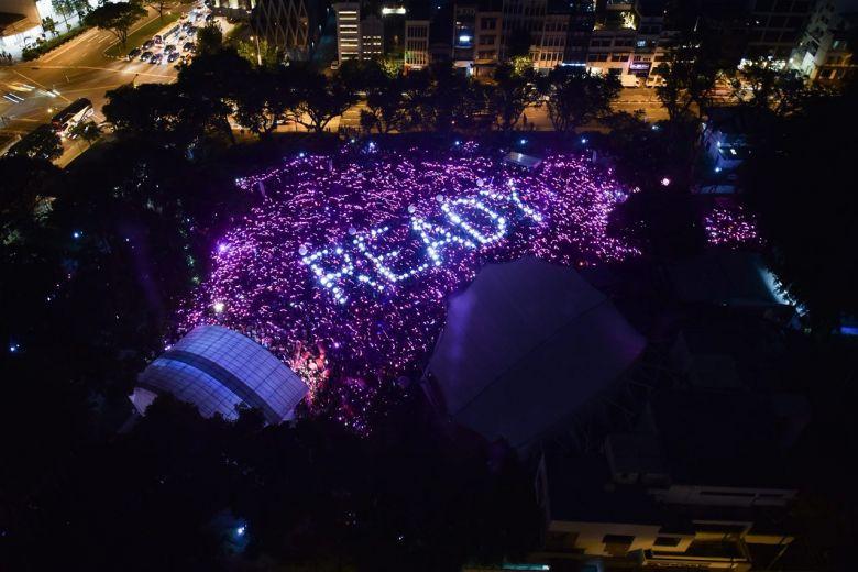 Blue and Pink Dot Logo - Pink Dot celebrates its 10th year, Singapore News & Top Stories