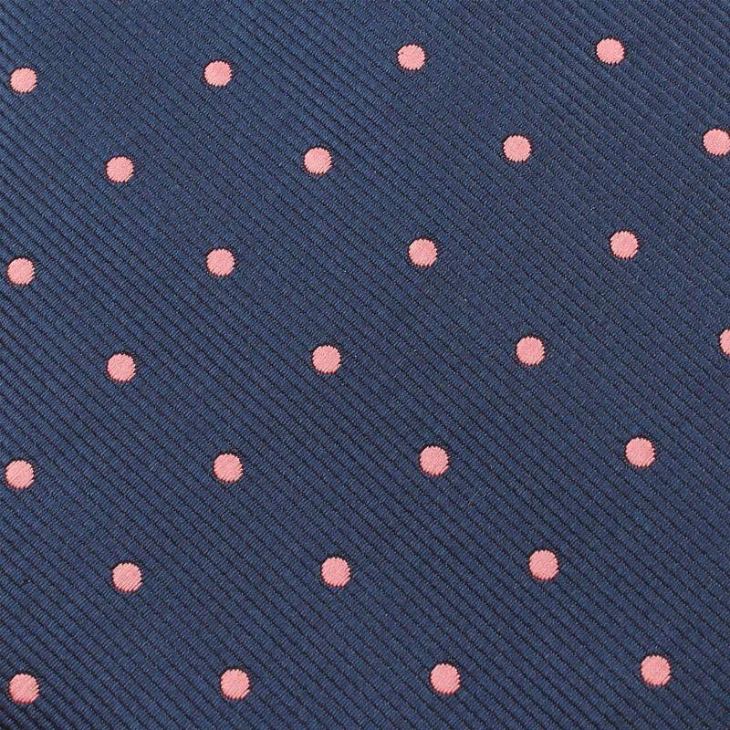 Blue and Pink Dot Logo - Navy Blue Pink Polka Dot Bow Ties | Self Tie, Untied | Men Suit ...
