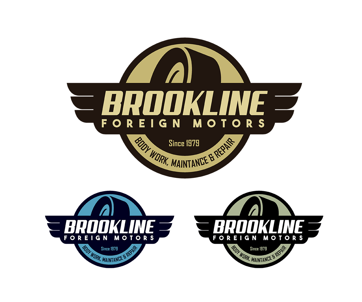 Foreign Automotive Logo - Modern, Feminine, Automotive Logo Design for Brookline Foreign ...