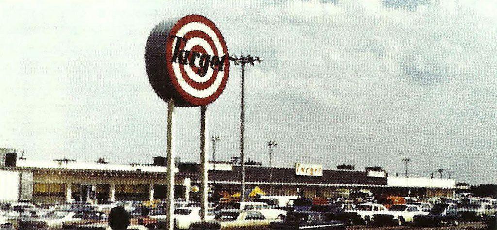 Old Target Logo - Original Target Store, Minnesota. Opened 1962. View of Tar