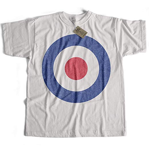 Old Target Logo - Old Skool Hooligans Classic MOD T Shirt Roundel