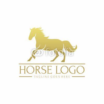 Gold Horse Logo - Gold Horse Logo Vector Element Symbol | Buy Photos | AP Images ...