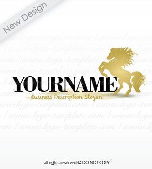 Gold Horse Logo - Gold Horse logo design. Logo Templates a logo