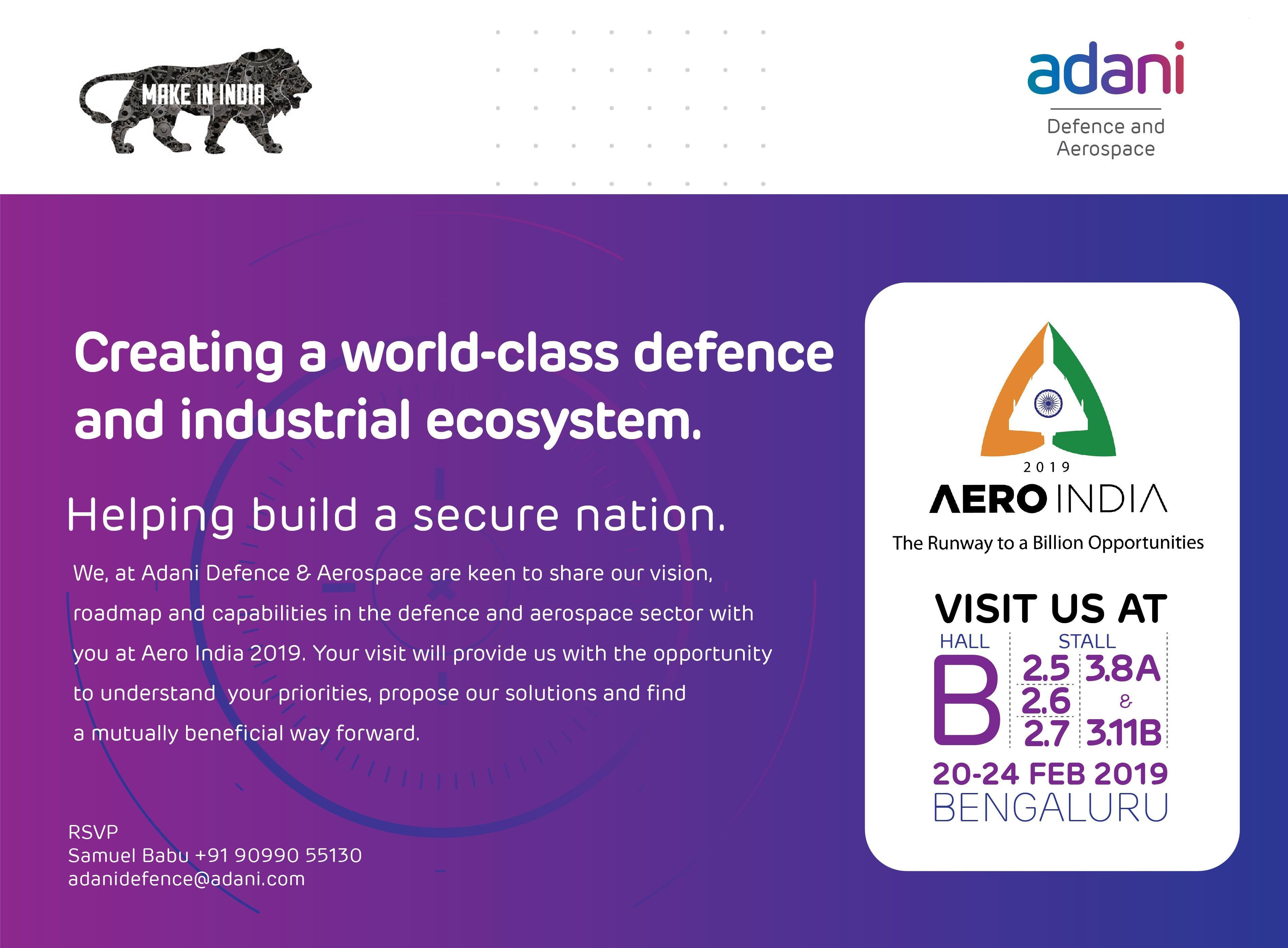 Aerospace and Defense Company Logo - Aerospace and Defence Manufacturing Companies in India - Adani ...