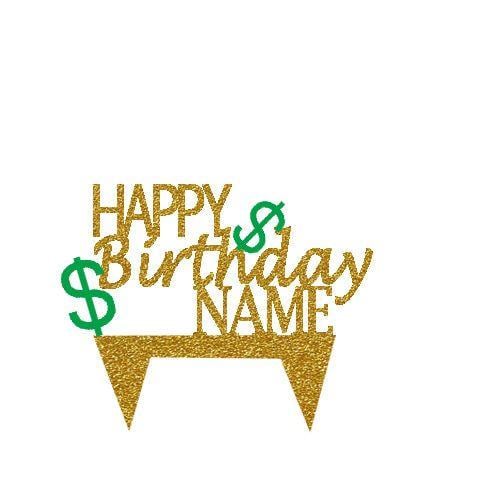 Gangster Money Logo - Entry by ElaineatService for Design a Cake Topper Cash Money