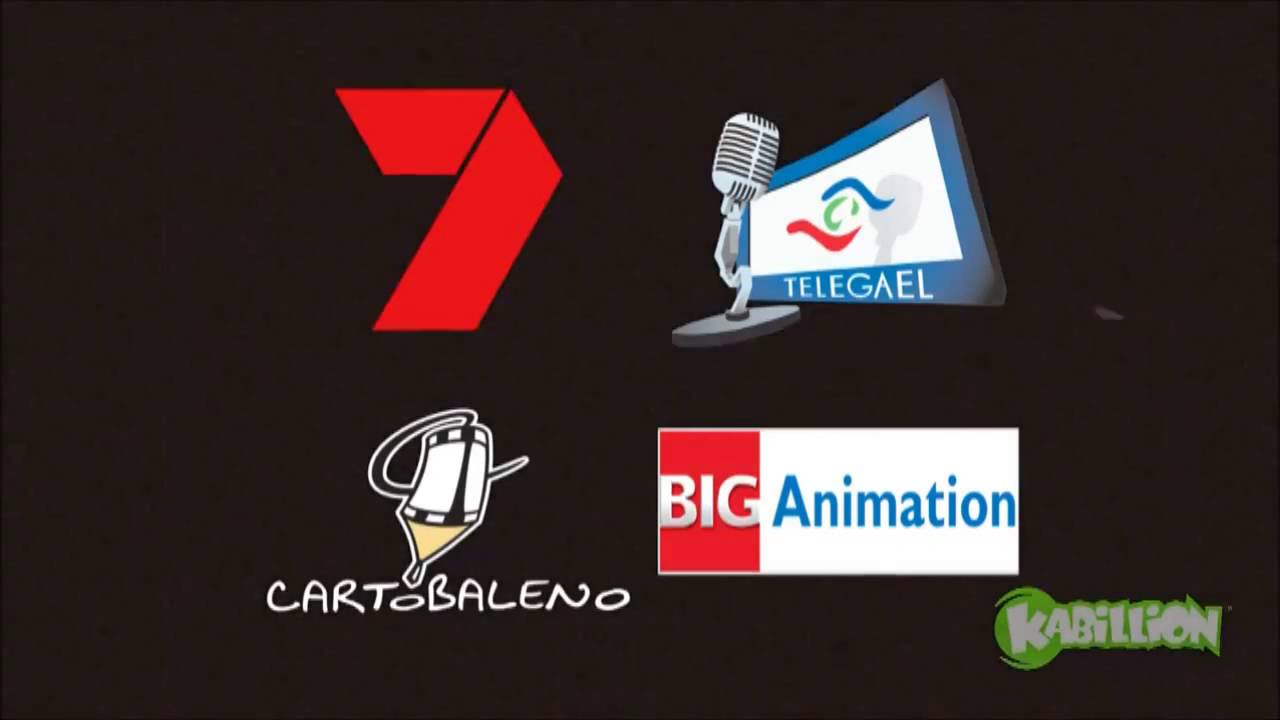 Telegael Logo - SN / Telegael / Cartobaleno / BIG / Zodiak / Rai / MoonScoop / SLR ...