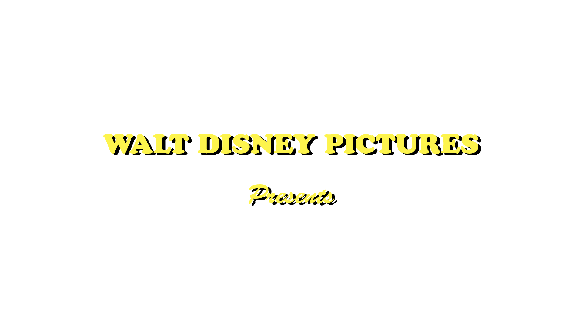 Walt Disney Pictures Presents Logo - Walt Disney Picture Presents.png