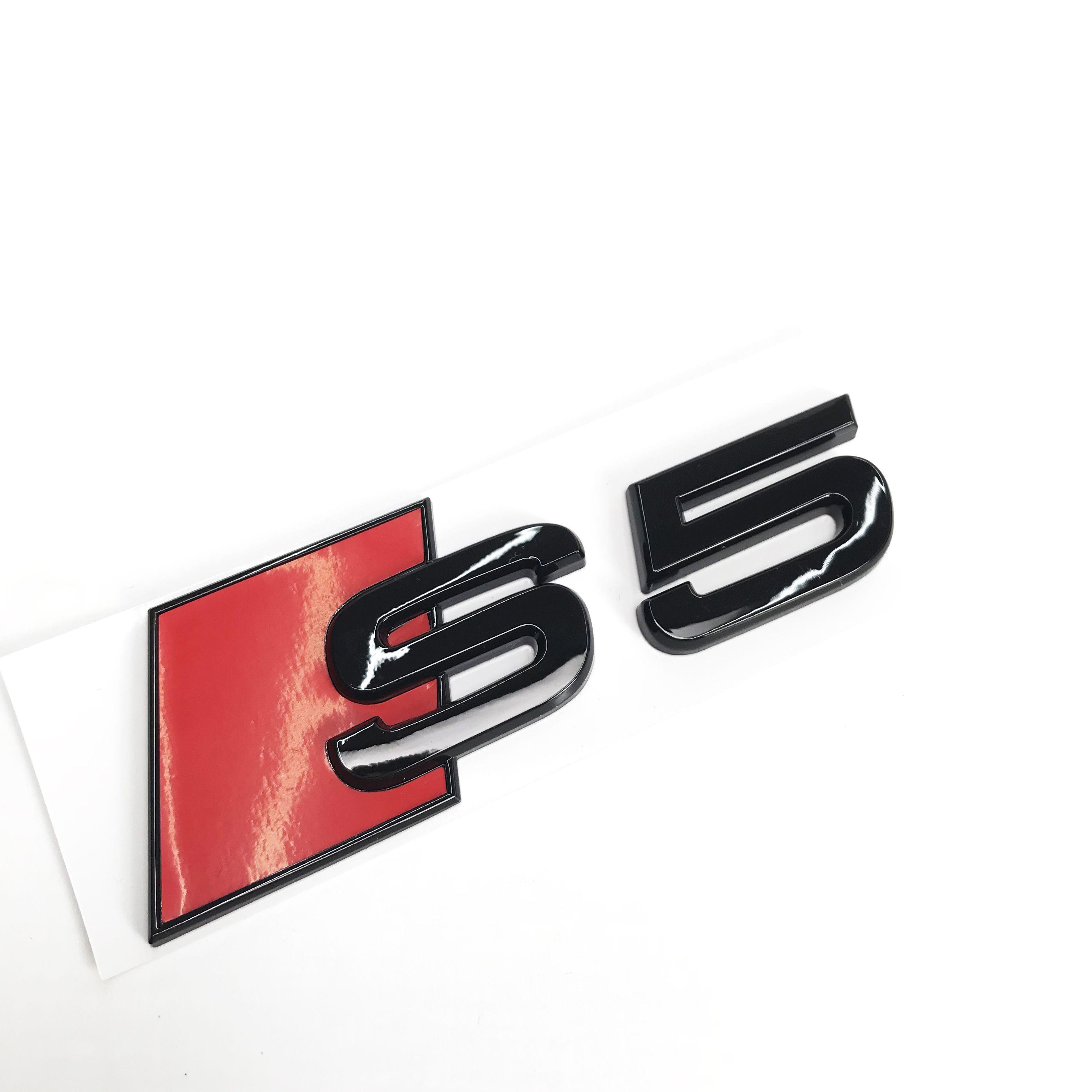 Audi RS5 Logo - Audi S5 RS5 Blackout Emblem - Winn Autosports