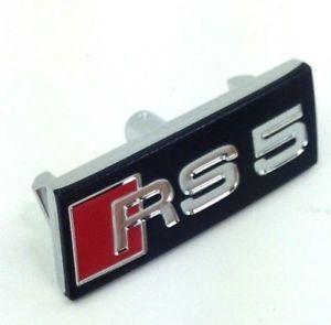 Audi RS5 Logo - Genuine Audi RS5 A5 steering wheel OEM badge logo emblem