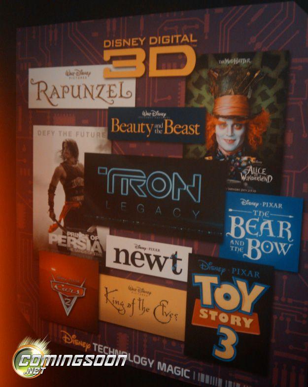 Coming Soon to Theaters From Disney & Pixar Logo - D23 Expo: Prince of Persia Not in 3D (UPDATE)