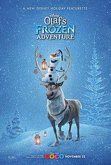 Coming Soon to Theaters From Disney & Pixar Logo - Olaf's Frozen Adventure