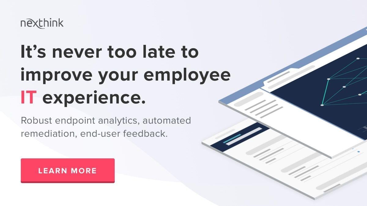 End User System Logo - Nexthink | Digital Employee Experience